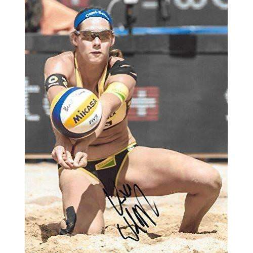 Kira Walkenhorst, Germay, Olympic, Volleyball Player, Gold, Signed, Autographed, 8x10 Photo, a COA with the Proof Photo of Kira Signing Will Be Included,