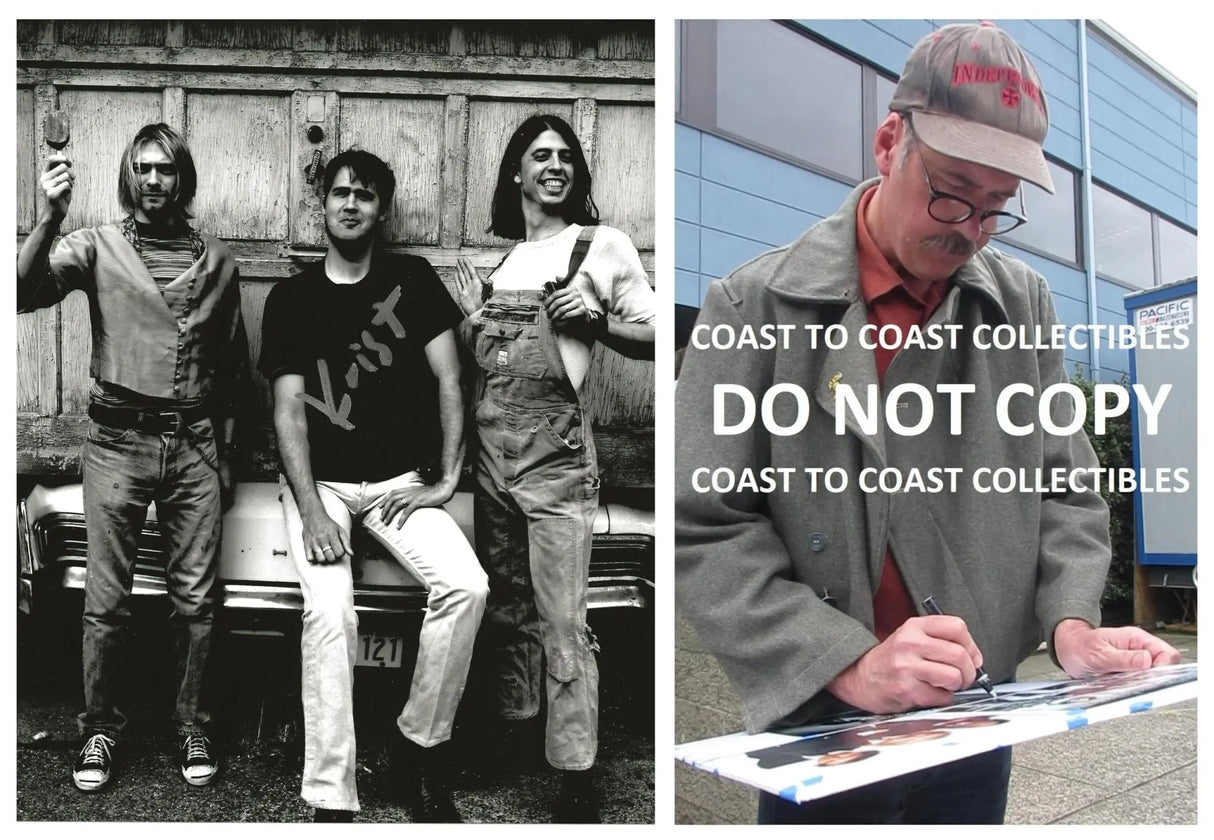 Krist Novoselic Signed Nirvana 8x10 Photo COA Proof Autographed. STAR