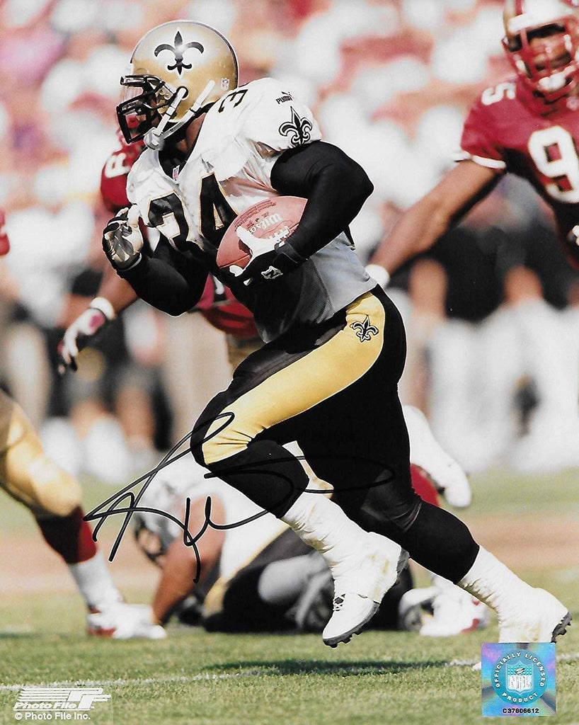 Ricky Williams New Orleans Saints signed autographed, 8x10 photo. COA