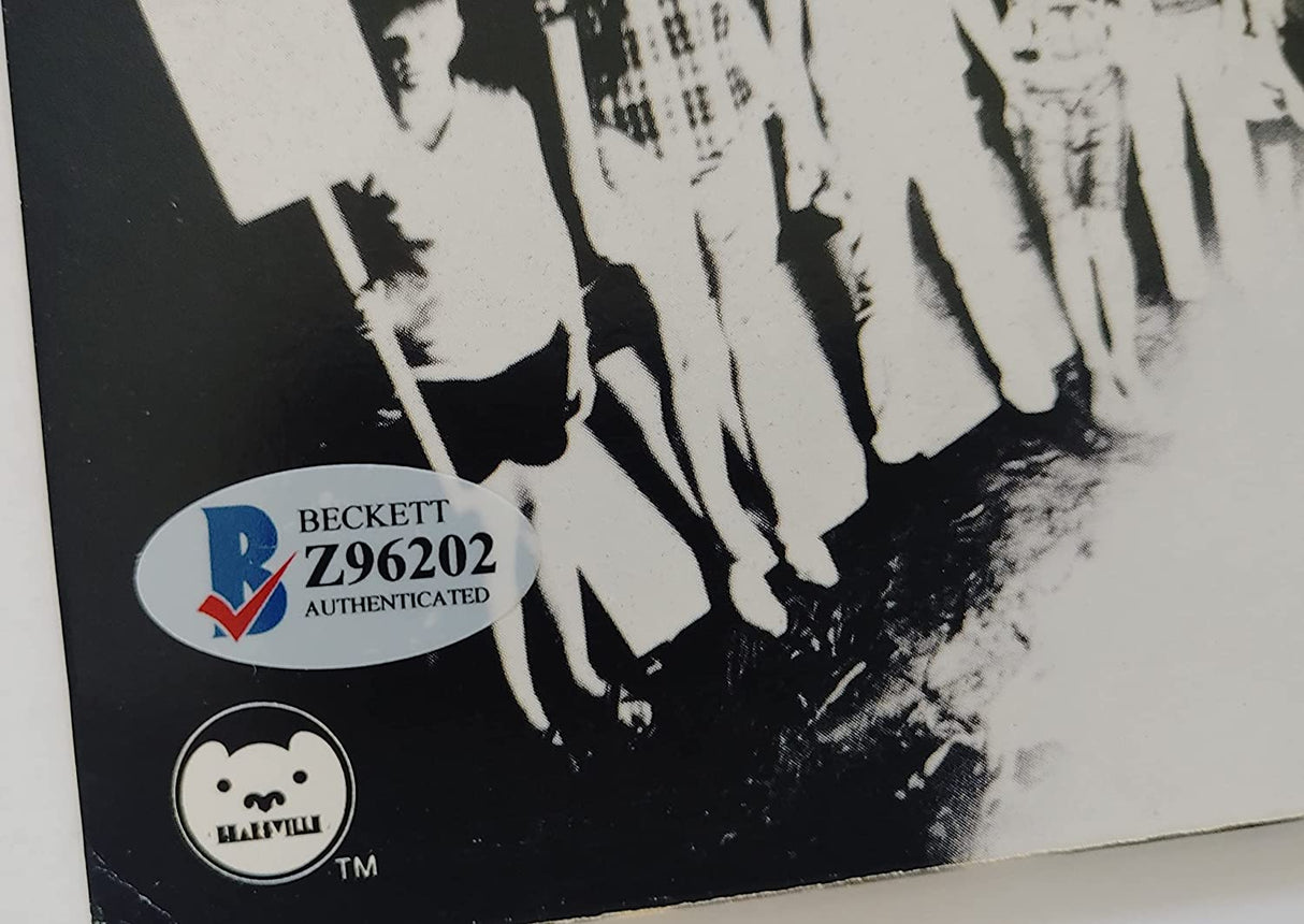 Todd Rundgren signed Utopia Swing to the Right album vinyl proof Beckett COA STAR