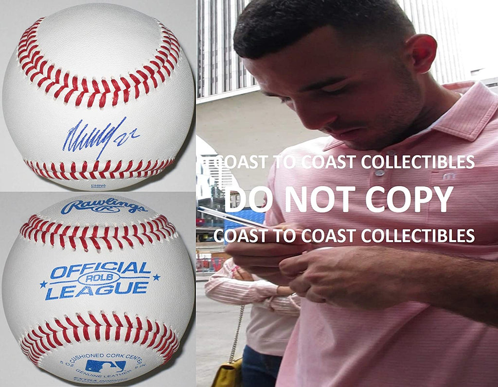 Ramon Laureano Oakland A's Athletics signed autographed baseball COA exact proof