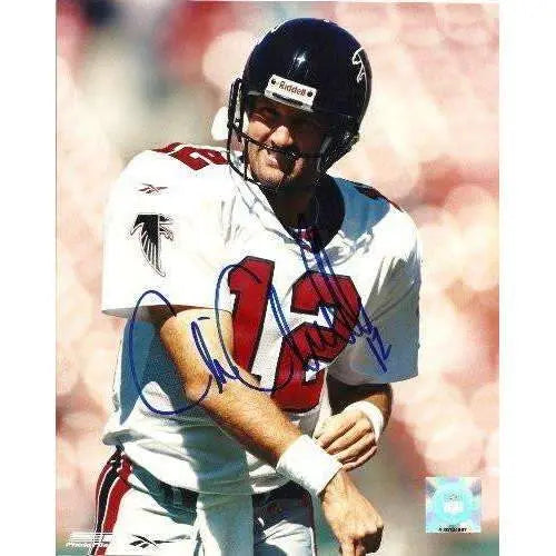 Chris Chandler, Atlanta Falcons, Washington Huskies, Signed, Autographed, 8x10 Photo,