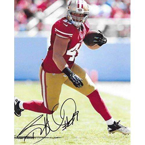 Bruce Miller, San Francisco 49ers, Signed, Autographed, 8X10 Photo,