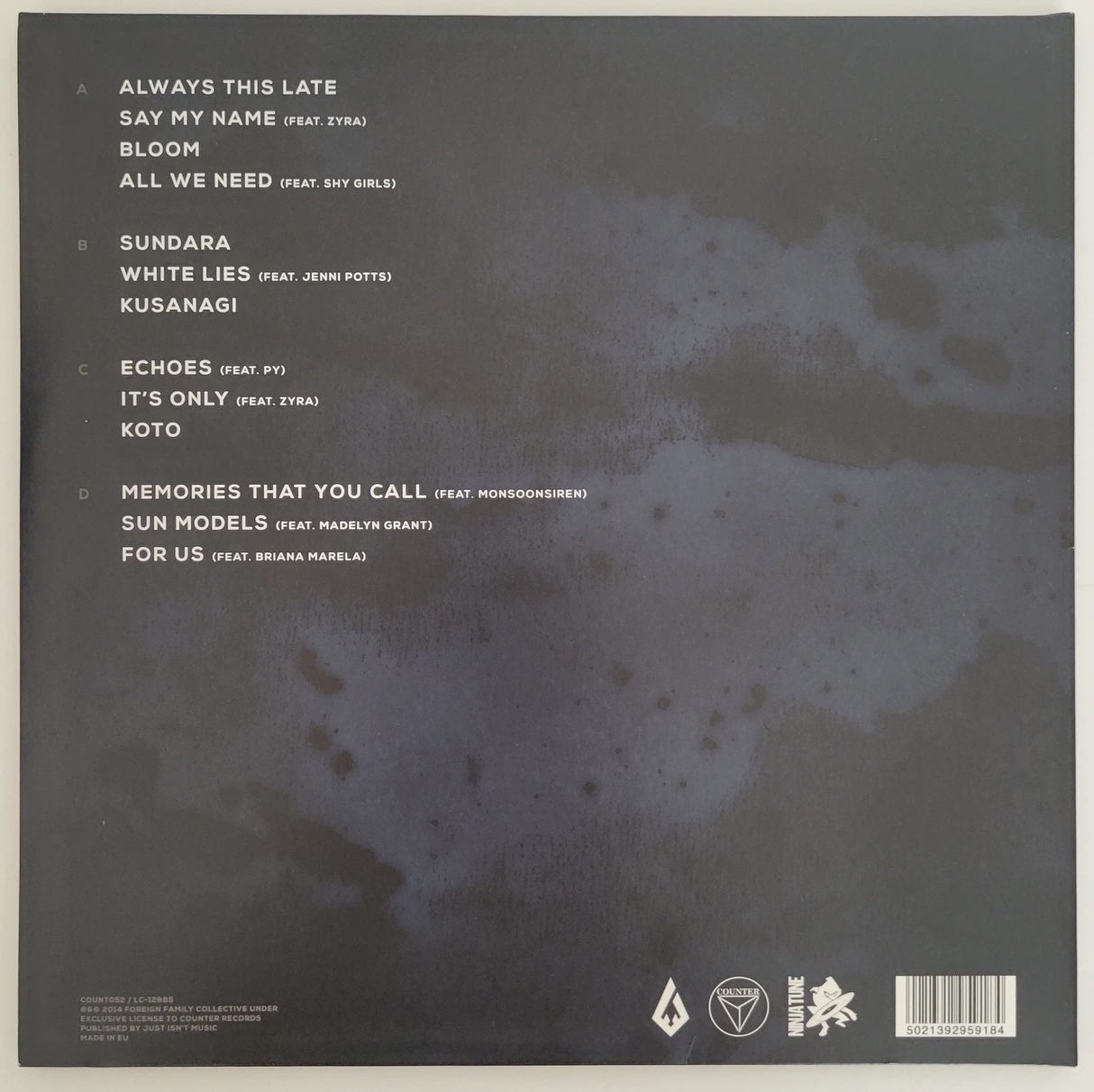 Clayton Knight signed Odesza In Return album COA proof autographed vinyl STAR