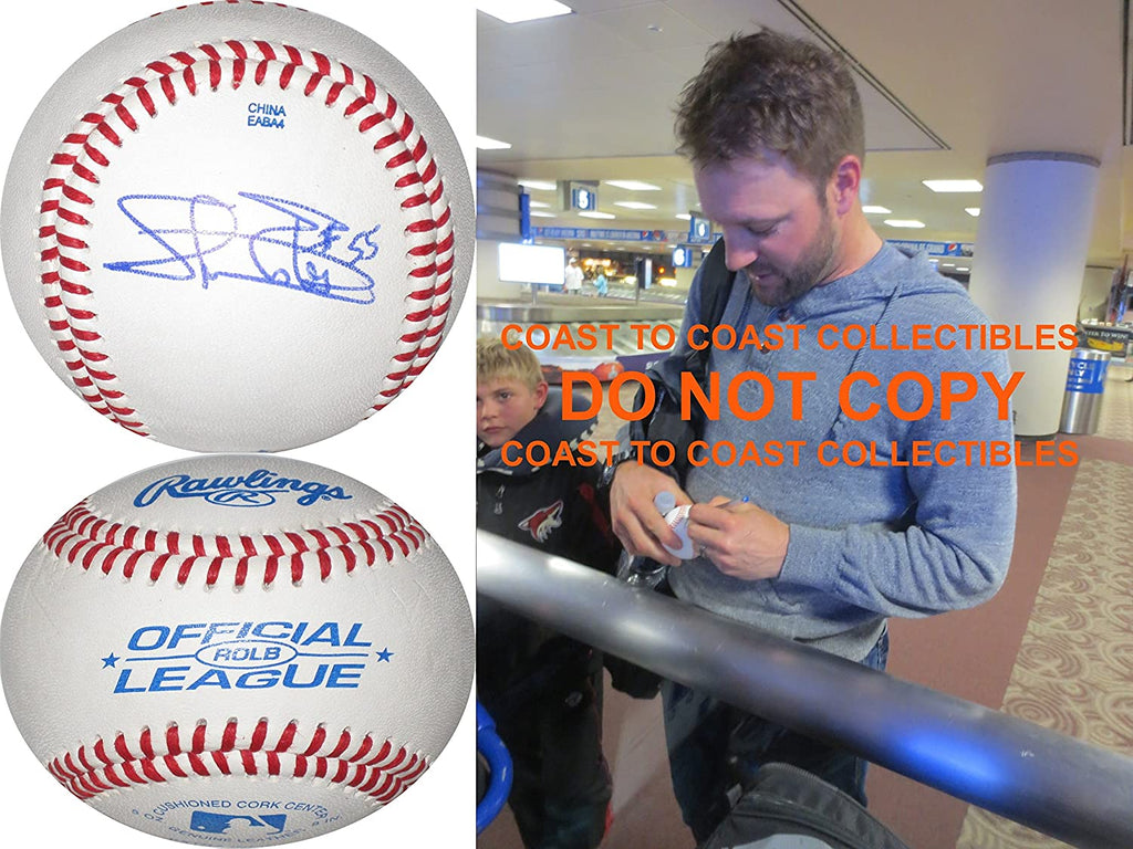 Shawn Estes San Francisco Giants signed autographed baseball COA exact proof