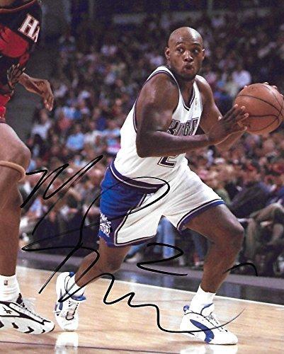 Mitch Richmond, Sacramento Kings, Signed, Autographed, Basketball 8X10 Photo, a Coa with the Proof Photo of Mitch Signing Will Be Included