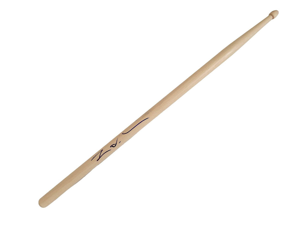 Zak Starkey The Who drummer signed Drumstick COA proof autograph.Ringo Starr son.