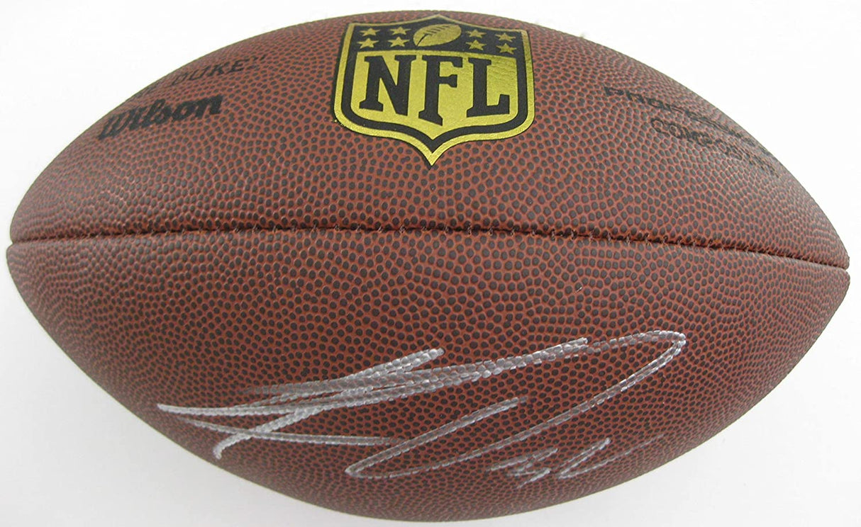 Kenyan Drake Las Vegas Raiders Dolphins Alabama signed autographed football proof Beckett COA
