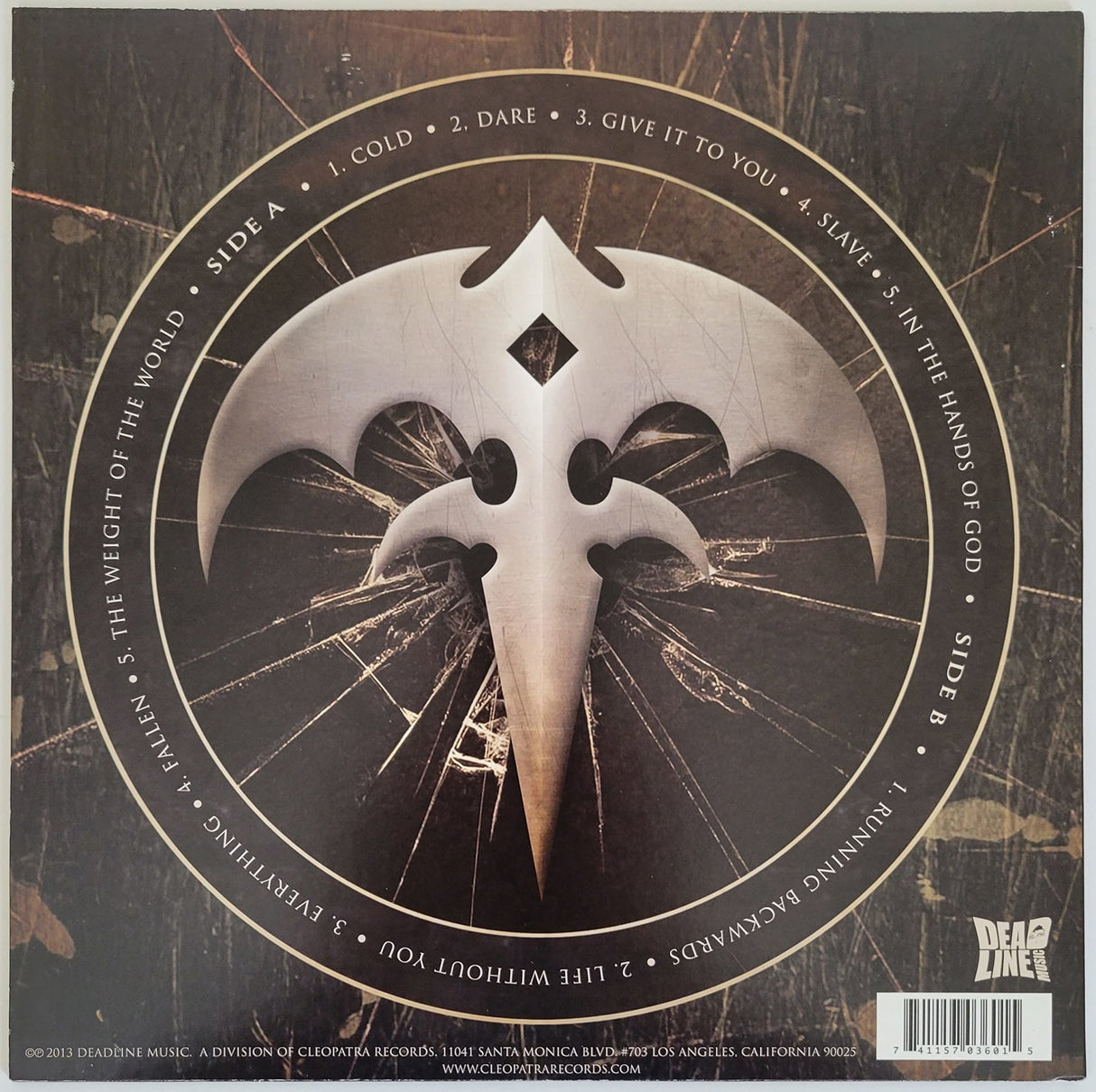 Geoff Tate signed Queesryche Frequency Unknown album, vinyl COA proof autograph STAR