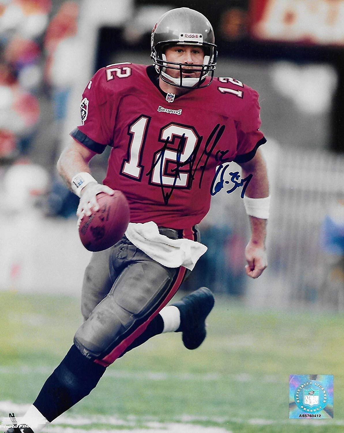 Trent Dilfer Tampa Bay Buccaneers signed autographed 8x10 Photo, COA with the proof photo will be included