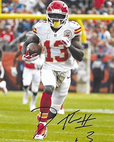 De'Anthony Thomas, Kansas City Chiefs, Kc, Signed, Autographed, 8X10 Photo, a COA with the Proof Photo of DeAnthony Signing Will Be Included.