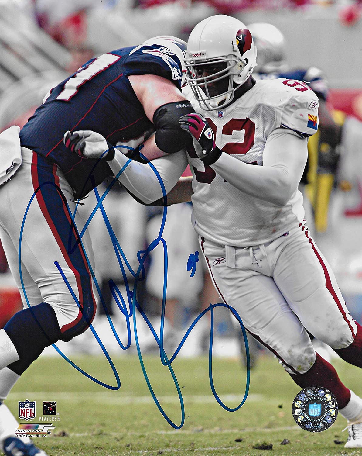 Bertrand Berry Arizona Cardinals signed autographed 8x10 Photo COA.