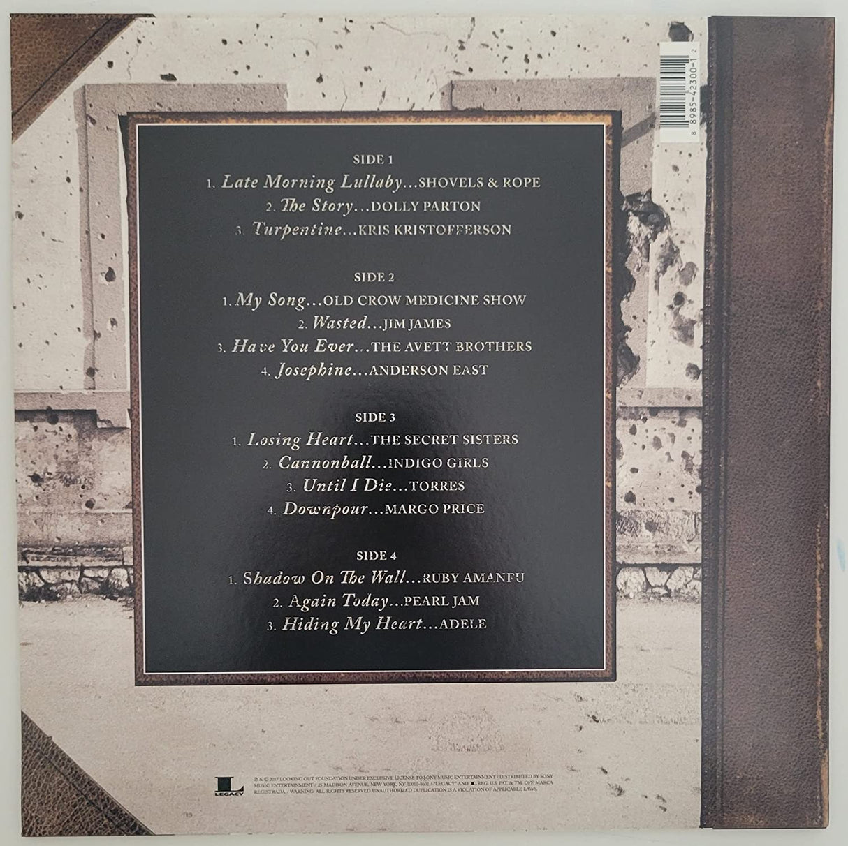 Brandi Carlile signed Cover Stories album vinyl LP COA exact proof autographed Star