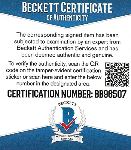 Chuck Palahniuk signed 12x18 Tell All movie poster photo Beckett COA exact proof STAR