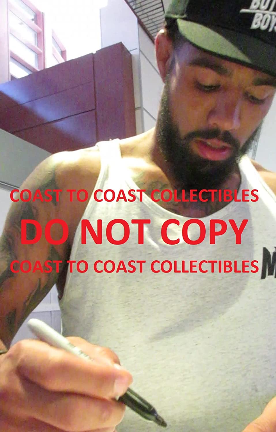 Max Griffin Mixed Martial Artist signed autographed UFC 8x10 photo proof Beckett COA