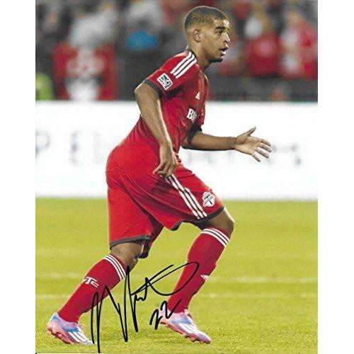 Jordan Hamilton, Toronto FC, Canada, Signed, Autographed, 8X10 Photo, a Coa with the Proof Photo of Jordan Signing Will Be Included.