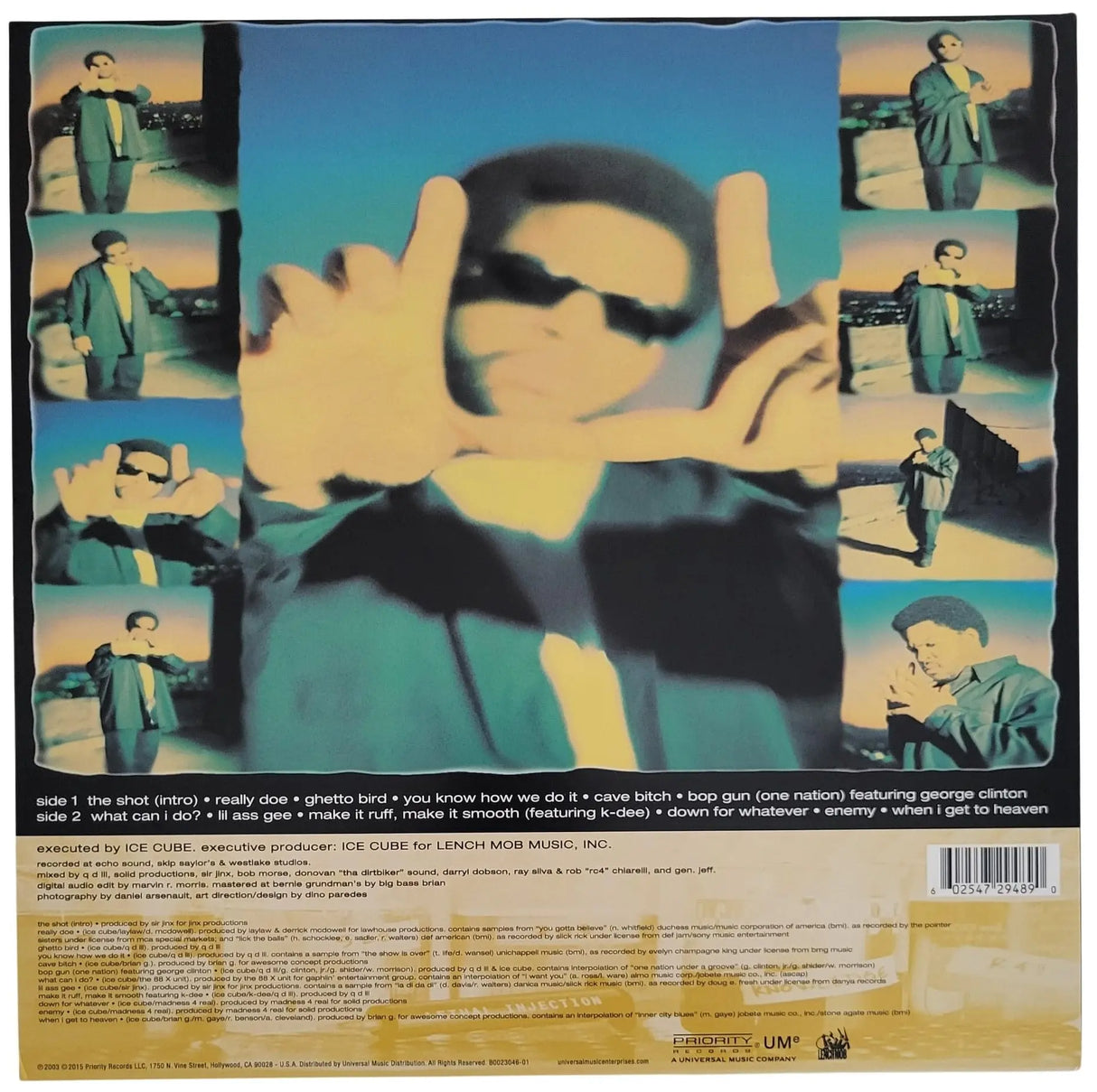 Ice Cube Signed Lethal Injection Album Proof COA Autographed Vinyl Record STAR