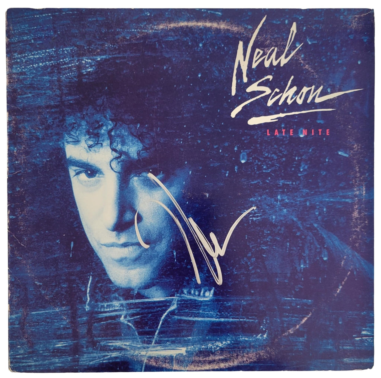 Neal Schon Signed Late Nite Album COA Proof Autographed Vinyl Record