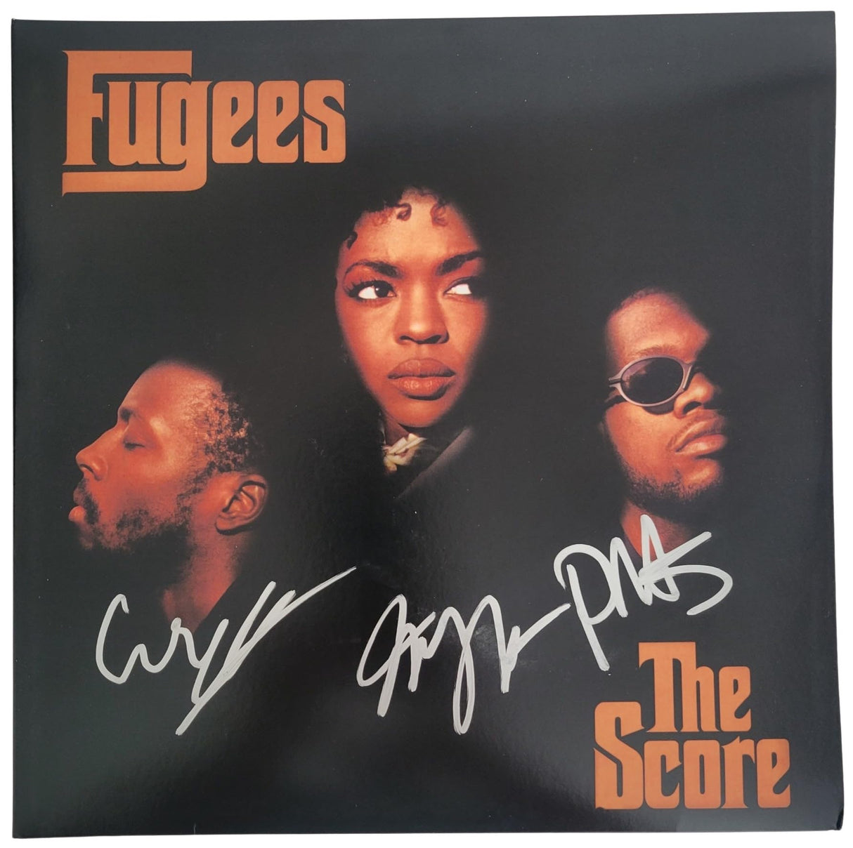 Fugees Signed The Score Album Proof Autographed Vinyl Record Lauryn,Pras,Wyclef