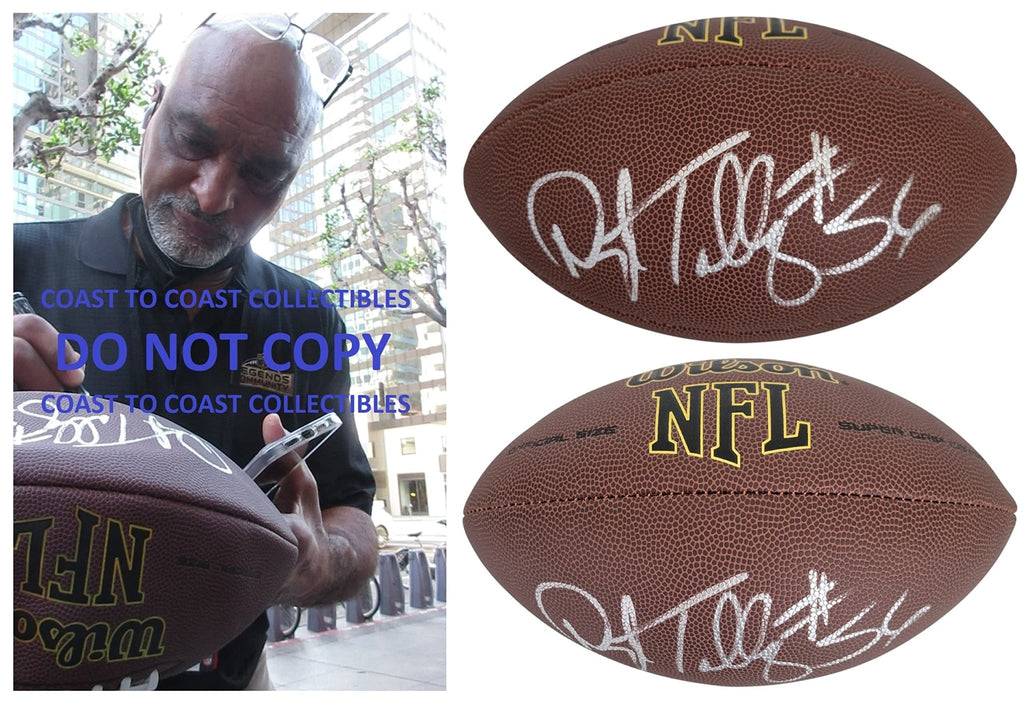 Darryl Talley Buffalo Bills signed NFL football COA exact proof autographed