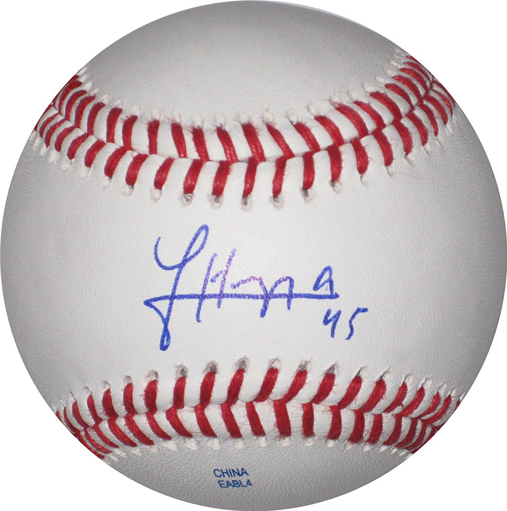 Jhoulys Chacin Boston Red Sox Rockies Brewers signed autographed baseball proof