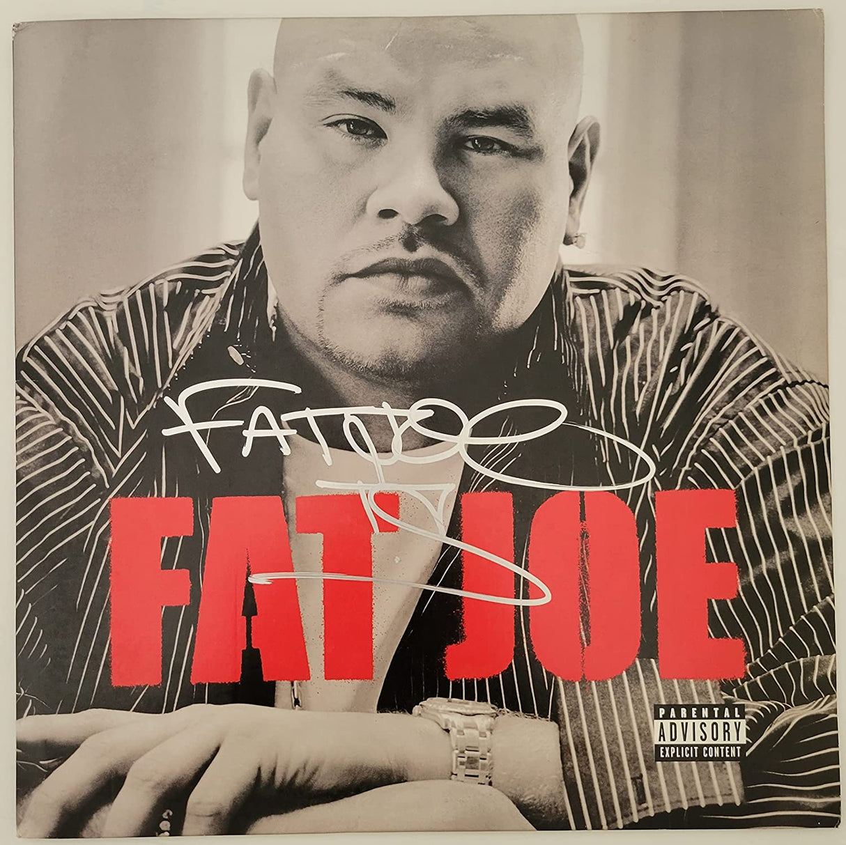Fat Joe signed autographed All or Nothing album vinyl Record COA exact proof STAR