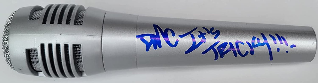 Darry McDaniels Run-DMC It's Tricky signed Microphone COA proof autographed Mic STAR