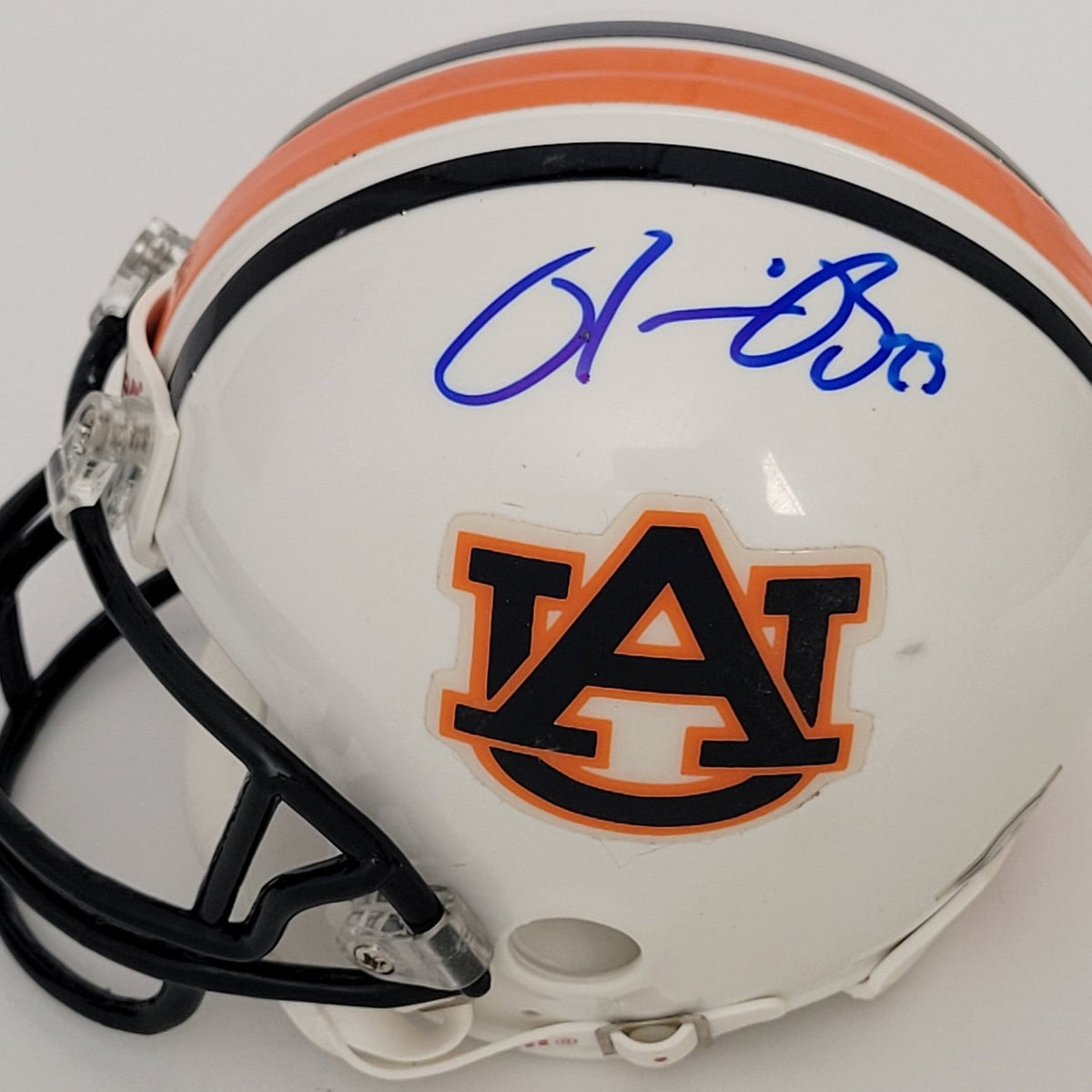 Ronnie Brown signed Auburn Tigers mini football helmet autographed COA – Coast to Coast Collectibles Memorabilia