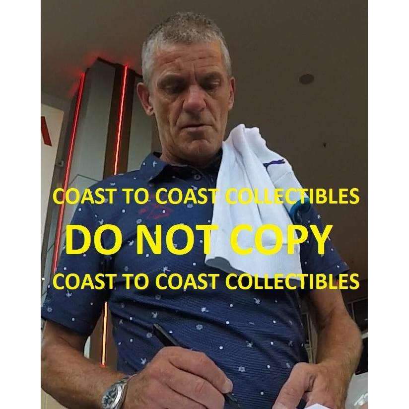 Jesper Parnevik, PGA Golfer, Signed, Autographed, Golf 8x10 Photo, A COA With The Proof Photo Of Jesper Signing Will Be Included.