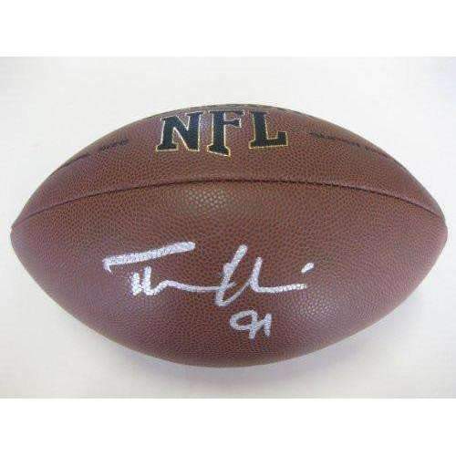 Tommy Harris, San Diego Chargers, Indianapolis Colts , Chicago Bears, Oklahoma, Sooners, Signed, Autographed, NFL Football, a COA with the Proof Photo of Tommy Signing Will Be Included