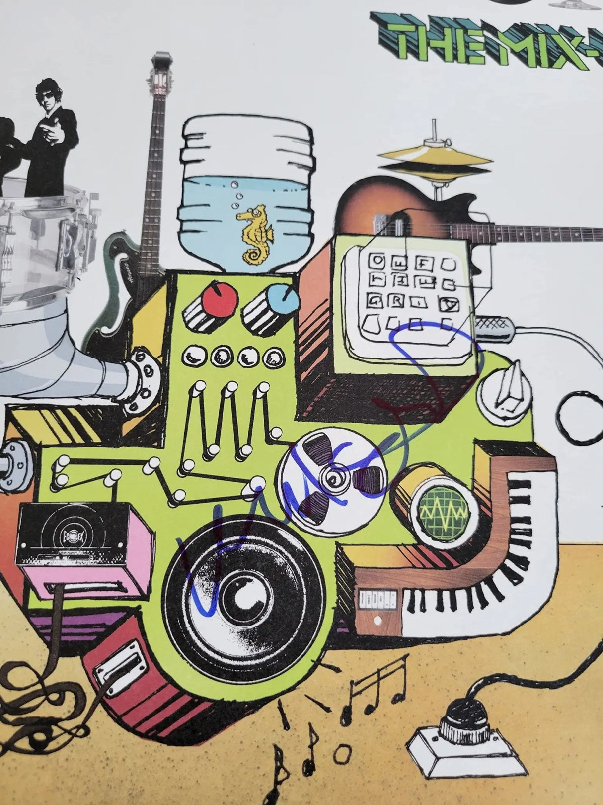 Mike Diamond signed Beastie Boys The Mix Up album vinyl Proof COA autographed STAR