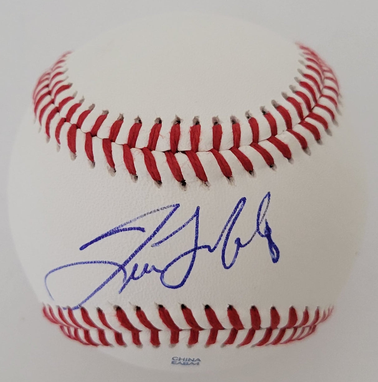 Tino Martinez New York Yankees Seattle Mariners signed baseball COA proof