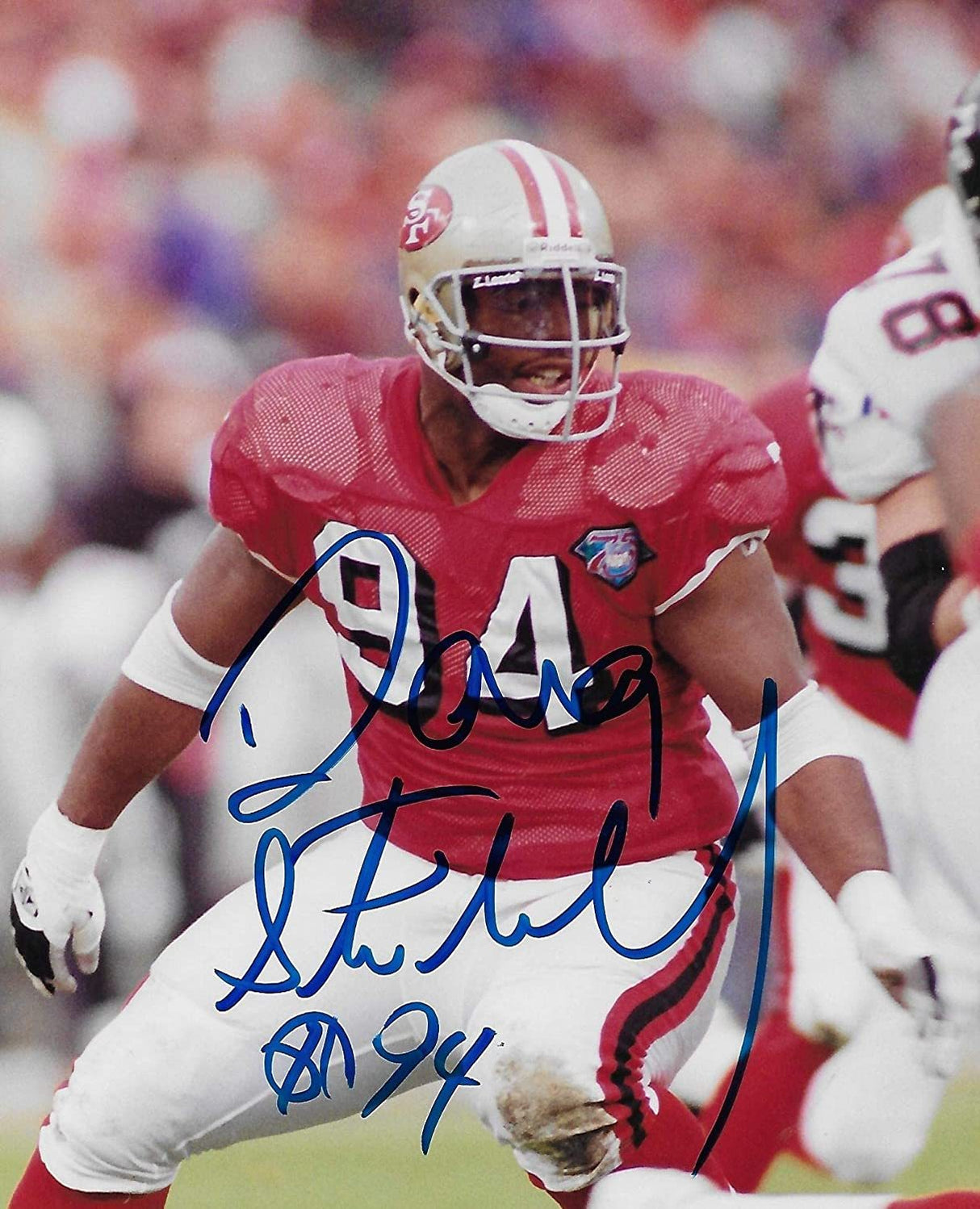 Dana Stubblefield San Francisco 49ers signed autographed 8x10 Photo, COA
