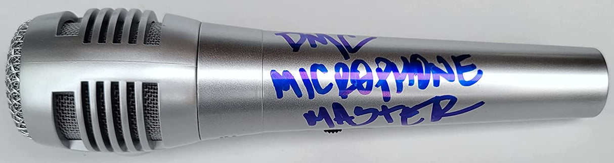 Darry McDaniels Run-DMC It's Tricky signed Microphone COA proof autographed Mic. STAR