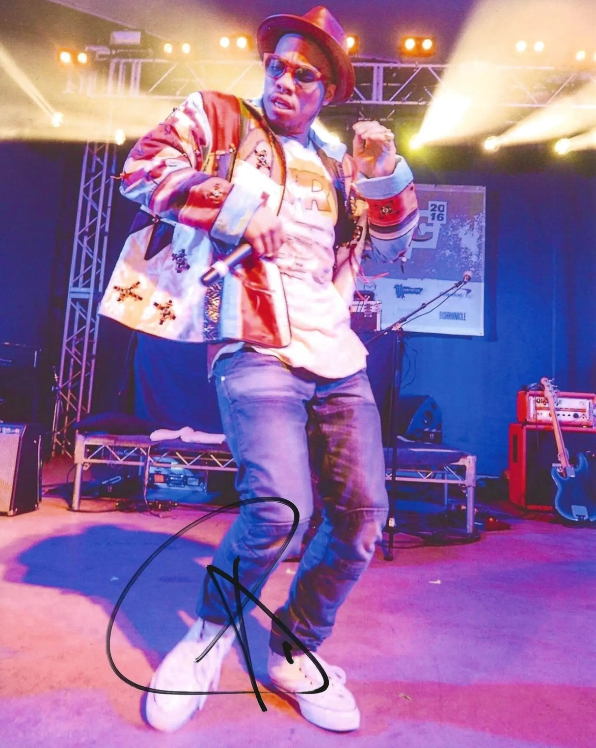 Anderson Paak singer songwriter signed 8x10 photo COA proof autographed. STAR