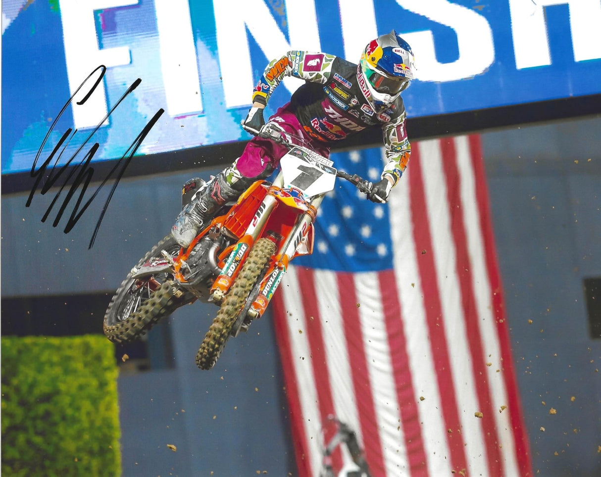 Cooper Webb Signed 8x10 Photo COA Proof Autographed. Supercross Motocross