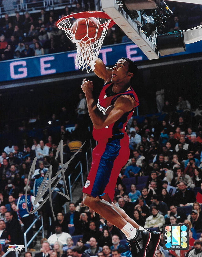 Corey Maggette signed Los Angeles Clippers basketball 8x10 photo COA