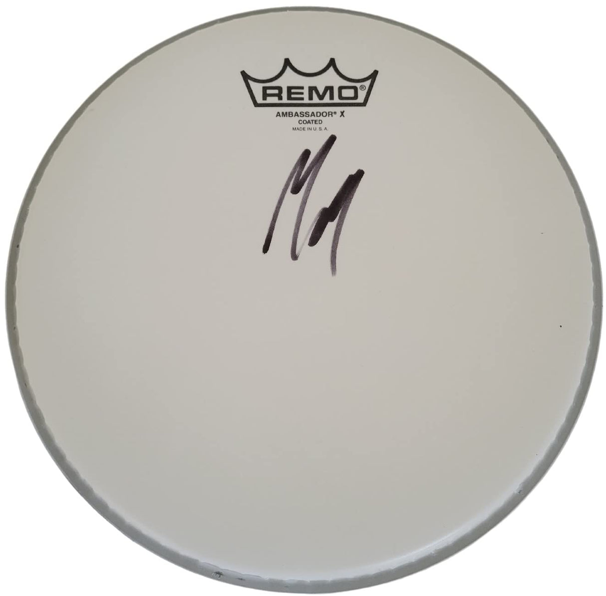 Matt Cameron Pearl Jam Soundgarden Drummer signed Drumhead COA proof autographed STAR