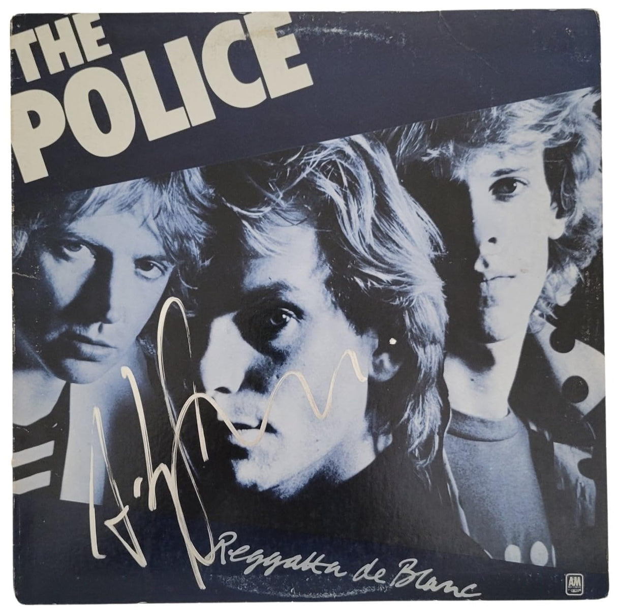 Andy Summers Signed The Police Reggatta de Blanc Album COA Proof Autographed Vinyl