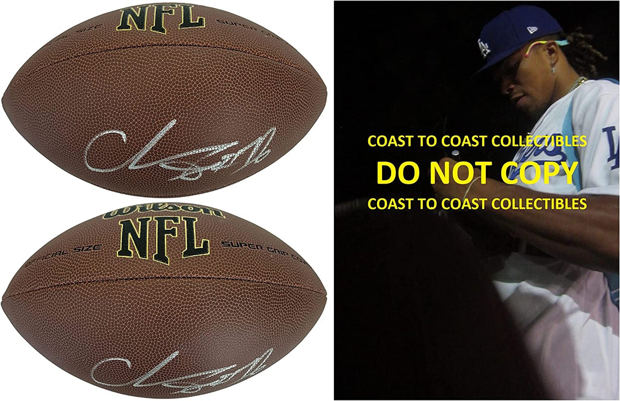 Chase Claypool Pittsburgh Steelers signed NFL football COA proof autographed