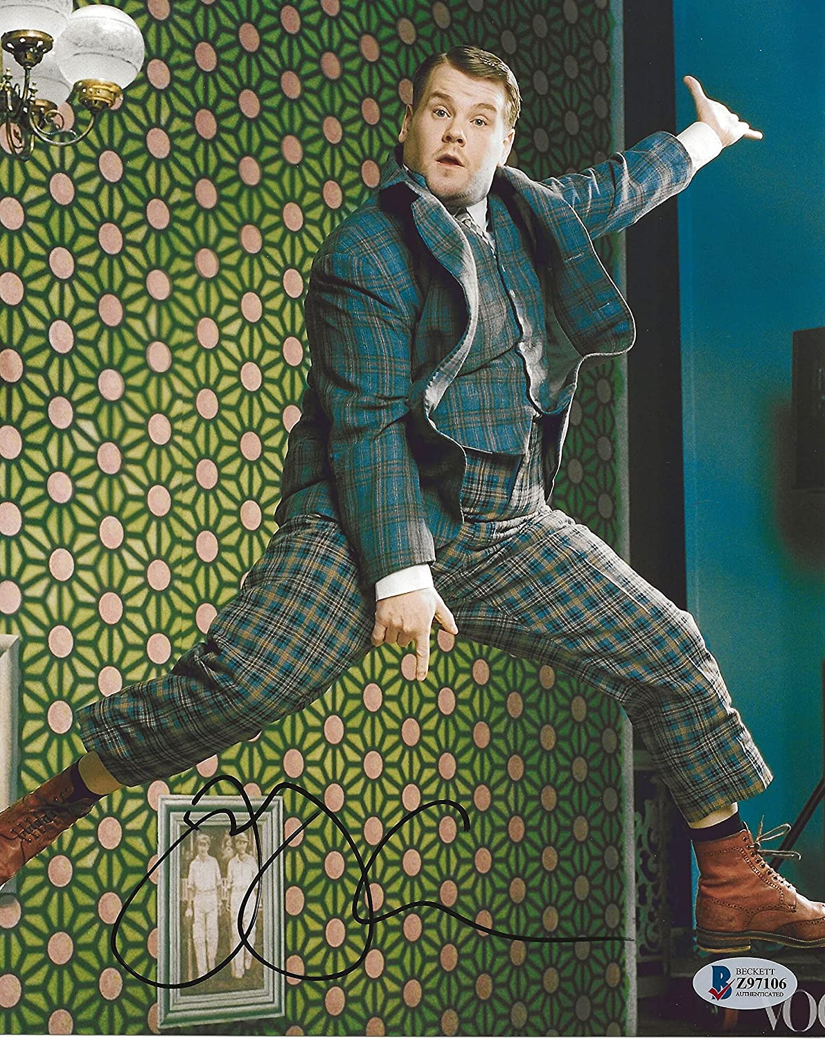 James Corden signed autographed Late Late Show 8x10 photo proof Beckett COA. STAR