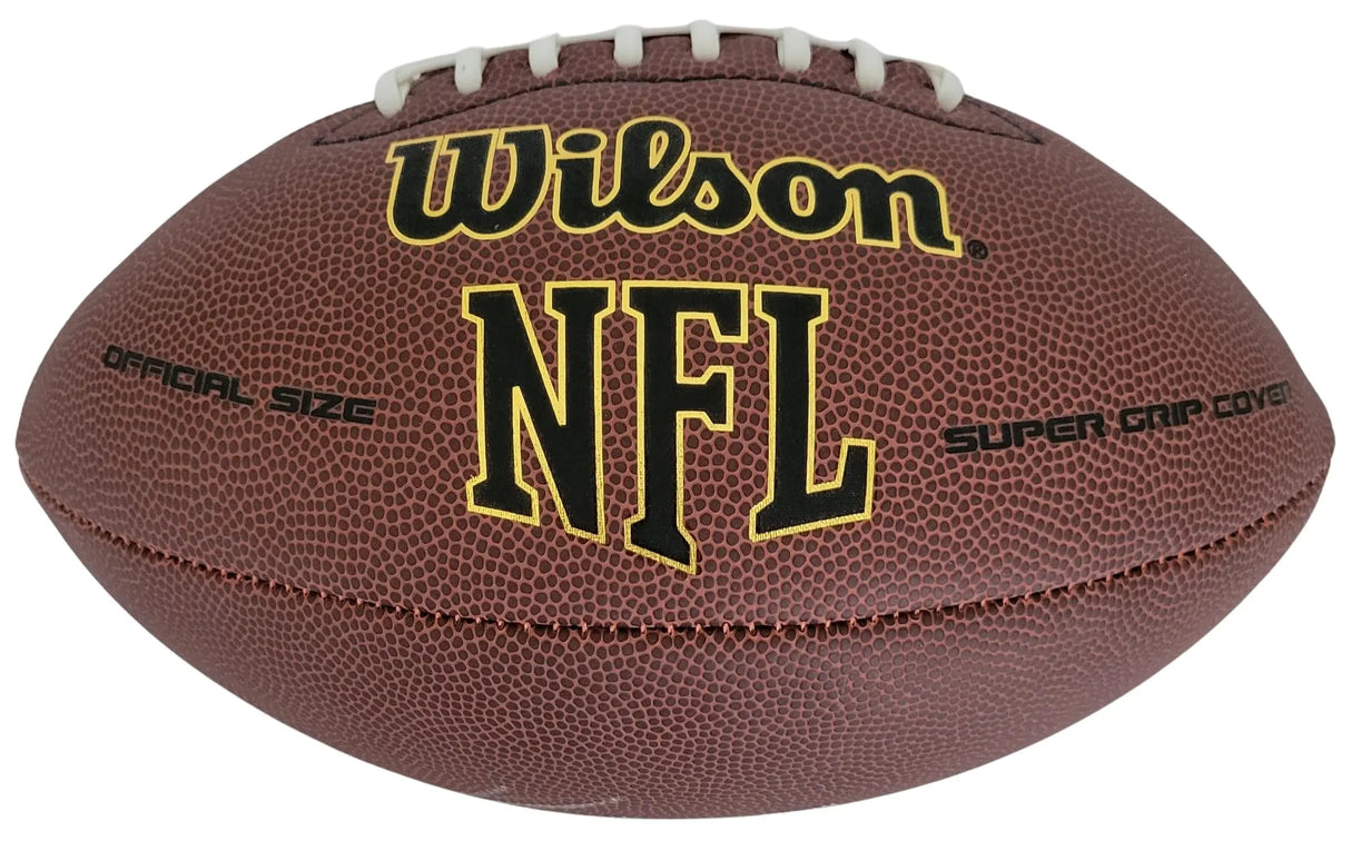 Bijan Robinson Signed Football Proof COA Autographed Atlanta Falcons Texas Longhorns