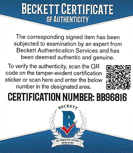 Shawn Kemp Seattle SuperSonics signed autographed NBA basketball Beckett COA proof