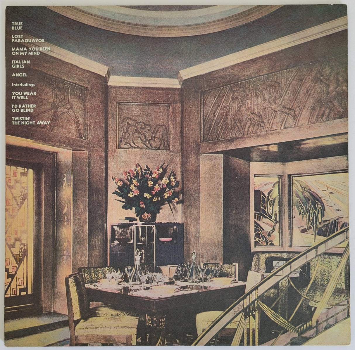 Rod Stewart signed Never a Dull Moment album vinyl record COA exact proof STAR