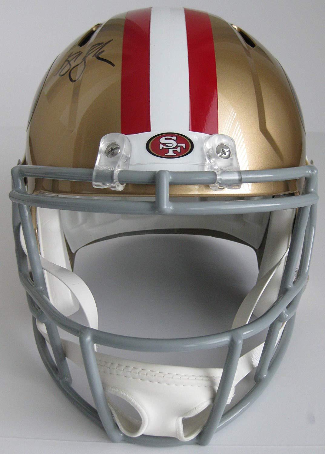 Kyle Shanahan San Francisco 49ers signed, autographed full size helmet,exact proof COA
