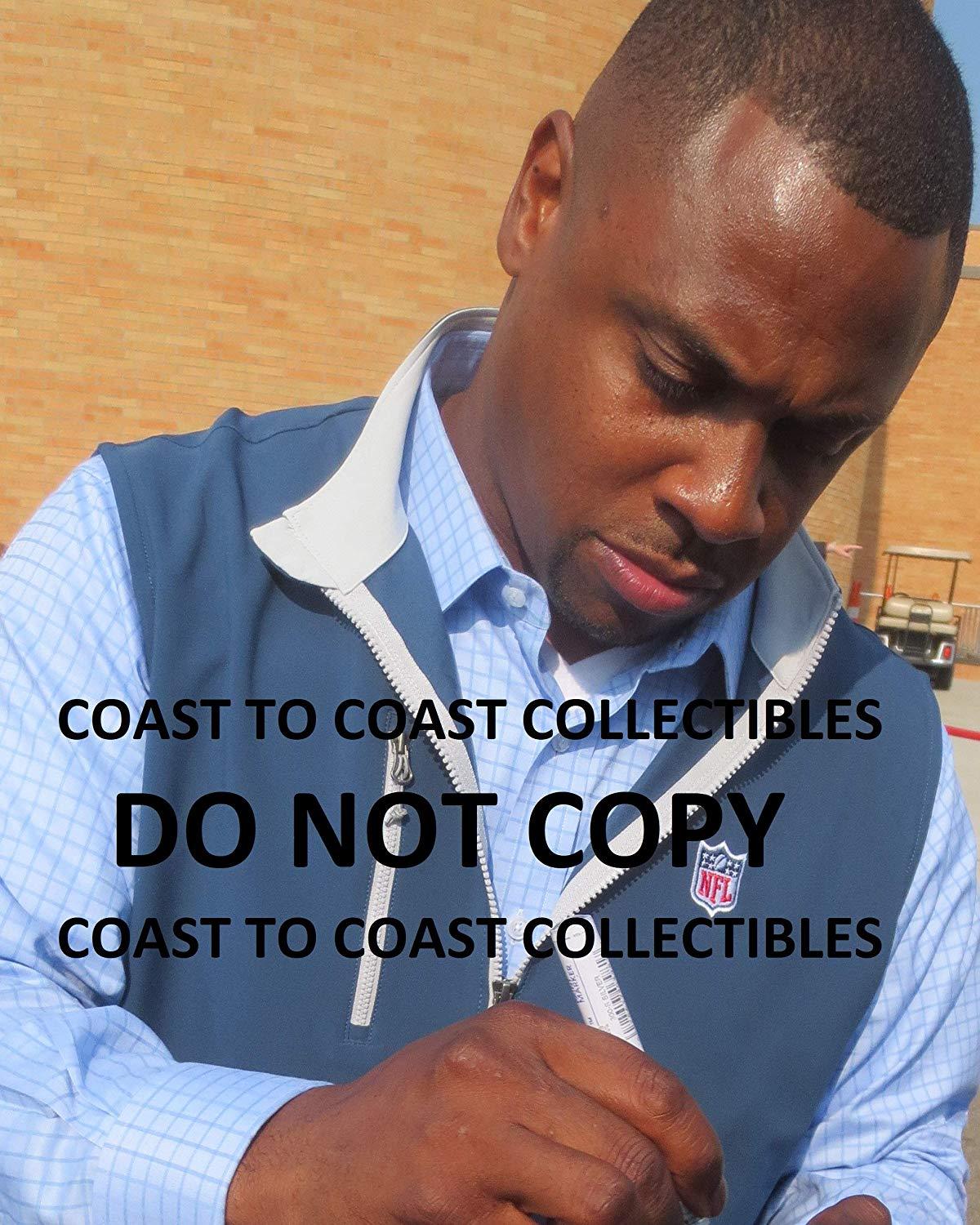 Troy Vincent Philadelphia Eagles signed autographed, 8x10 Photo, COA with the proof photo will be included.