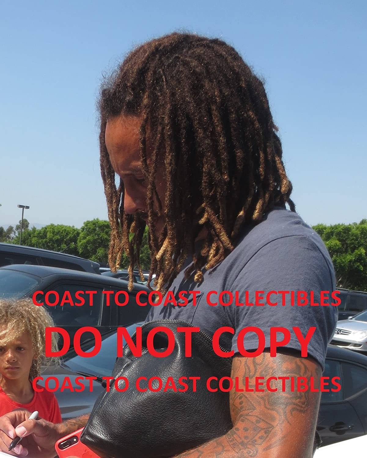 Jermaine Jones LA Galaxy signed autographed USA soccer 8x10 photo COA proof