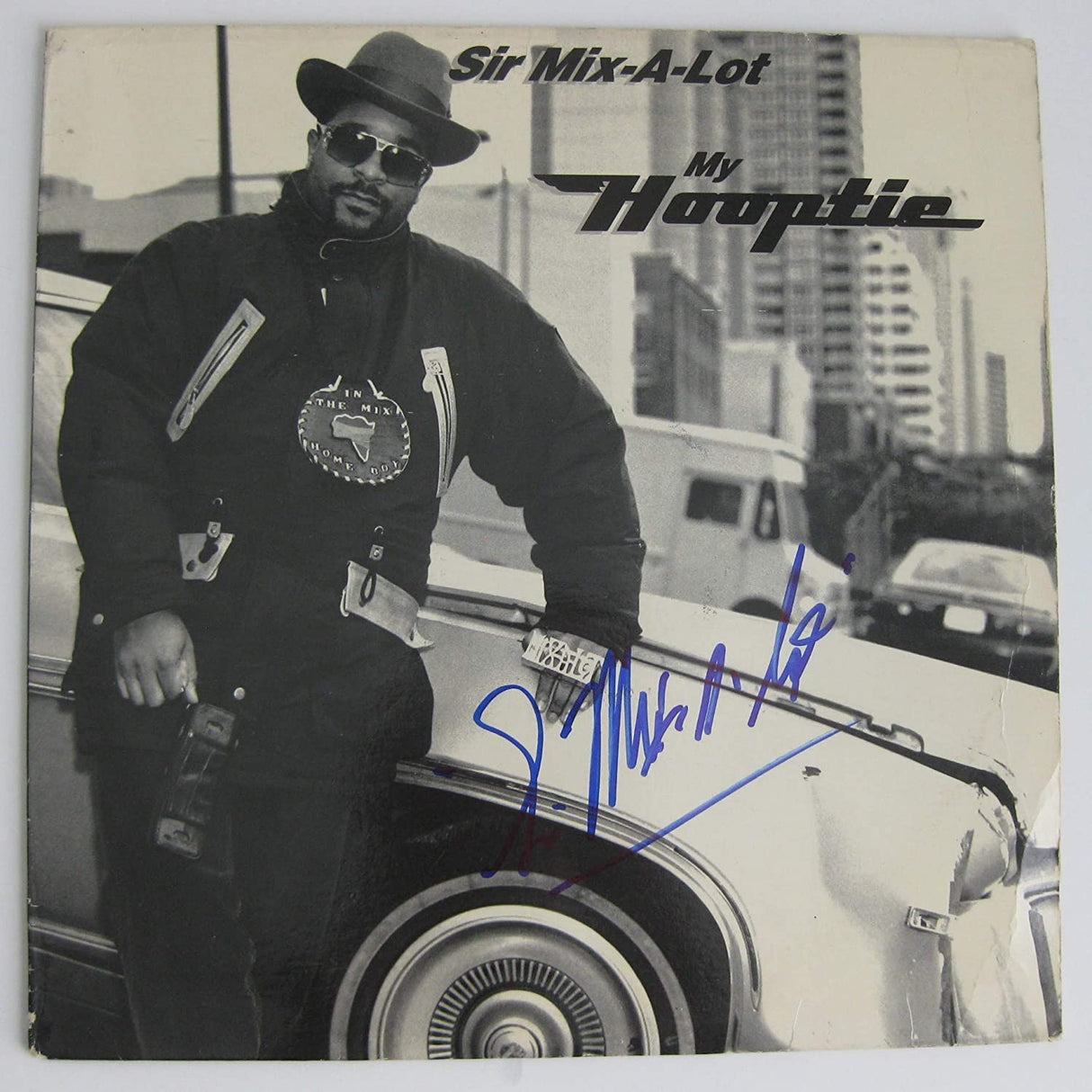 Sir Mix A Lot signed My Hooptie album vinyl record Baby Got Back proof Beckett STAR