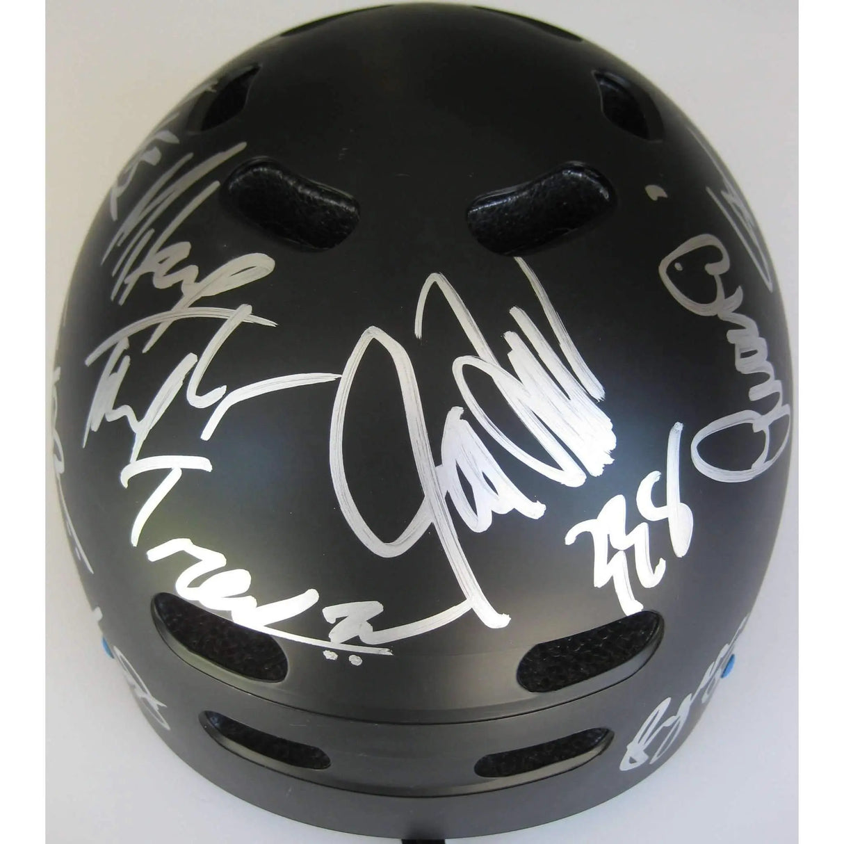 X Games athletes signed autographed helmet - Paul Rodriguez, Nyjah Huston, Rob Dyrdek and more
