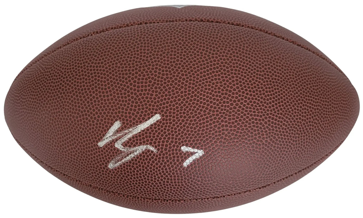 Bijan Robinson Signed Duke Football Proof COA Autographed Atlanta Falcons Texas Longhorns